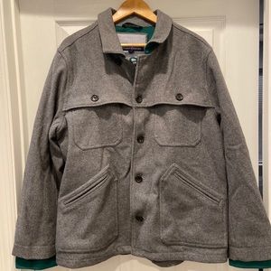 Tommy Hilfiger Mens Heavy Wool Jacket Coat Size L